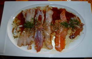 noufusion sashimi